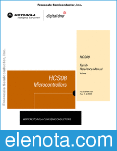 Freescale HCS08RMV1 datasheet
