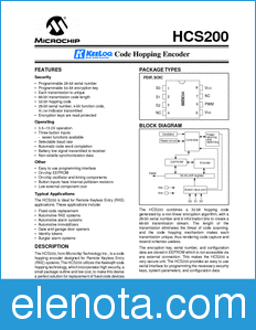 Microchip HCS200 datasheet