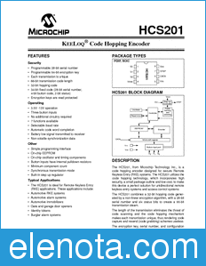 Microchip HCS201 datasheet