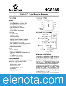 Microchip HCS365 datasheet