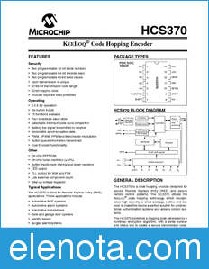 Microchip HCS370 datasheet