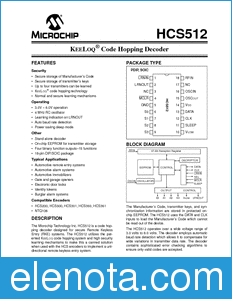 Microchip HCS512 datasheet