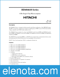 Hitachi HD404614 datasheet