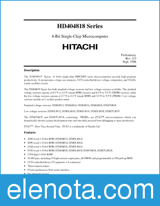Hitachi HD404812 datasheet