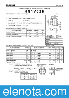 Toshiba HN1V02H datasheet