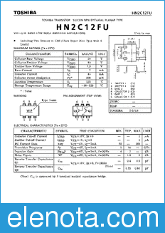 Toshiba HN2C12FU datasheet