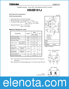 Toshiba HN4B101J datasheet
