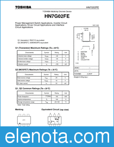 Toshiba HN7G02FE datasheet