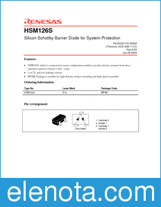 Renesas HSM126S datasheet