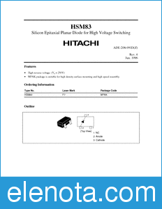 Hitachi HSM83 datasheet