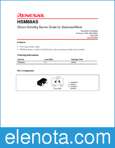 Renesas HSM88AS datasheet