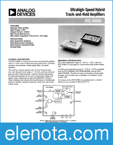 Analog Devices HTC-0300AG datasheet