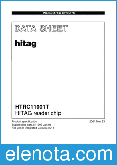 Philips HTRC11001T datasheet