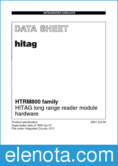 Philips HTRM800 datasheet
