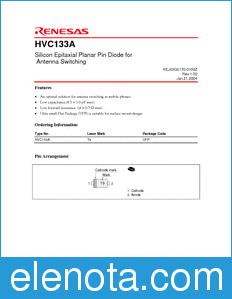 Renesas HVC133A datasheet