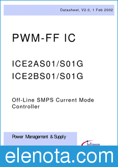 Infineon ICE2AS01G datasheet