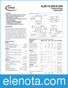 Infineon IL203 datasheet