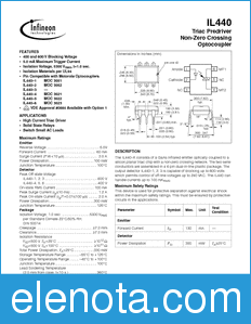 Infineon IL440-2 datasheet