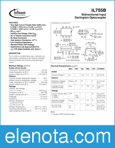 Infineon IL755B-2 datasheet
