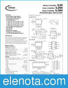 Infineon ILD66-1 datasheet