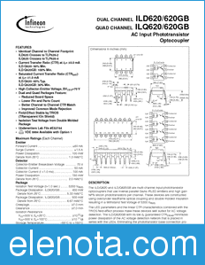 Infineon ILQ620 datasheet