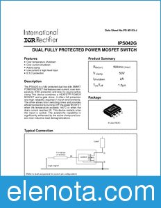 International Rectifier IPS042G datasheet