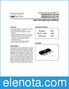 International Rectifier IR062HD4C10U-P2 datasheet