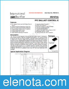 International Rectifier IR2167(S) datasheet