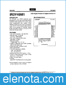 Sharp IR3Y49M1 datasheet