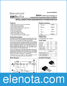 International Rectifier IR6224 datasheet