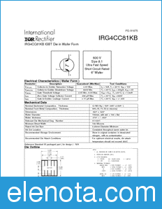 International Rectifier IRG4CC81KB datasheet