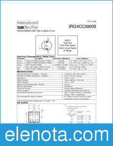 International Rectifier IRG4CC88KB datasheet