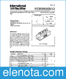 International Rectifier IRGKIN050M12 datasheet