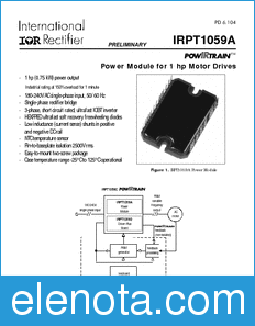 International Rectifier IRPT1059A datasheet