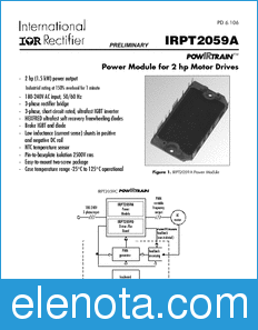 International Rectifier IRPT2059A datasheet