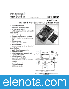 International Rectifier IRPT4052 datasheet