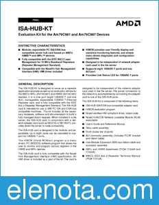 AMD ISA-HUB-KT datasheet