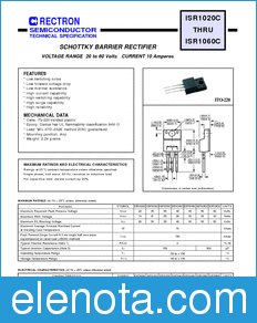 Rectron ISR1050C datasheet