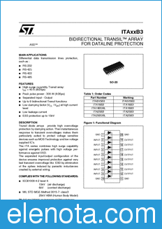STMicroelectronics ITAxxB3 datasheet