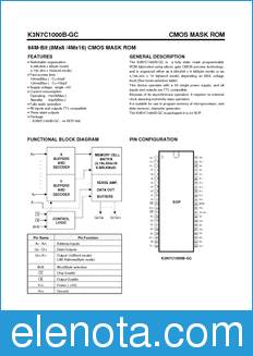Samsung K3N7C1000B-GC datasheet