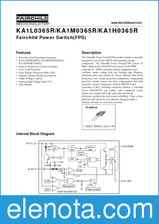 Fairchild KA1L0365R datasheet
