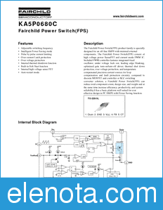 Fairchild KA5P0680C datasheet