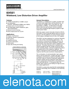 Fairchild KH561 datasheet