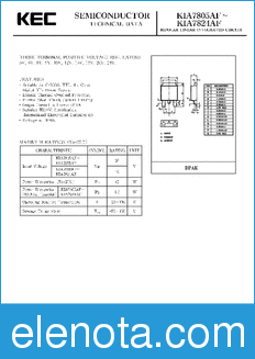 KEC KIA7805AF datasheet