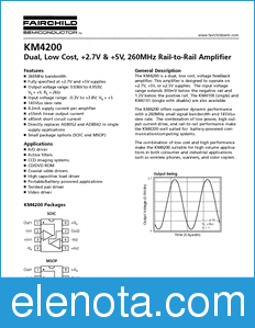 Fairchild KM4200 datasheet