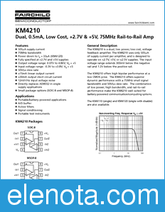 Fairchild KM4210 datasheet
