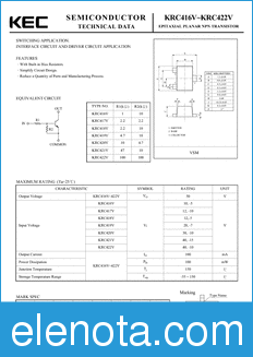 KEC KRC419V datasheet