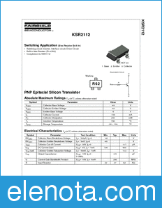Fairchild KSR2112 datasheet
