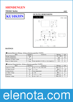 Shindengen KU10S35N datasheet