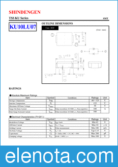Shindengen KU1LU07 datasheet